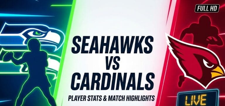 Seahawks vs Arizona Cardinals Match Player Stats
