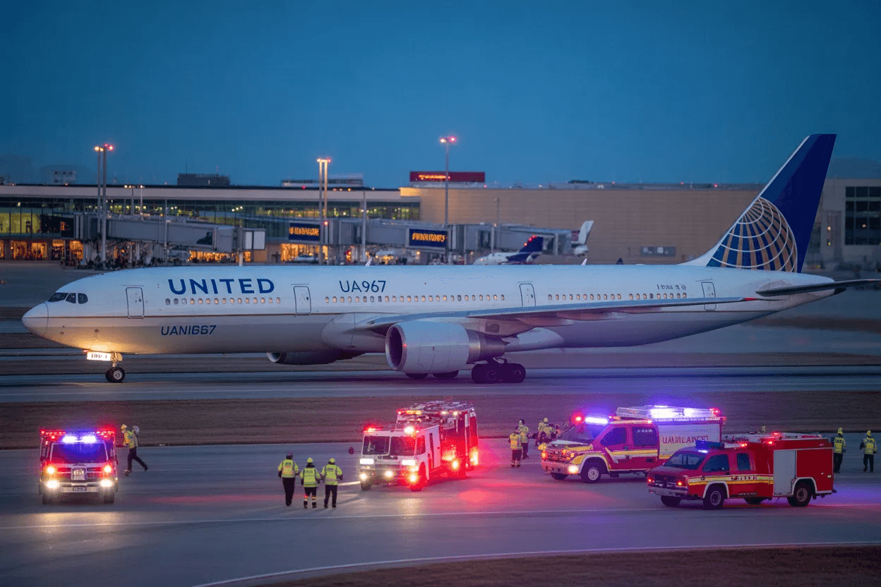 United Flight UA967 Diverted