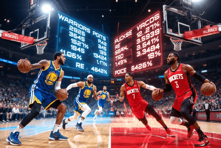 Golden State Warriors vs Houston Rockets Match Player Stats