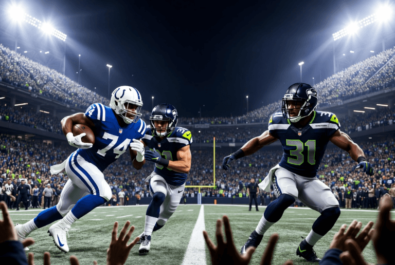 Colts vs Seahawks Match Player Stats